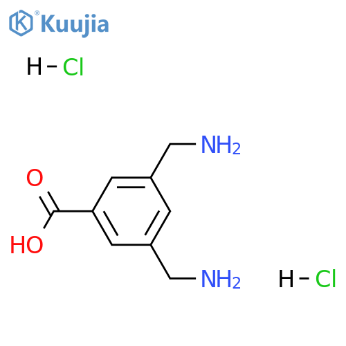 3,5-Bis(aminomethyl)benzoic acid dihydrochloride structure