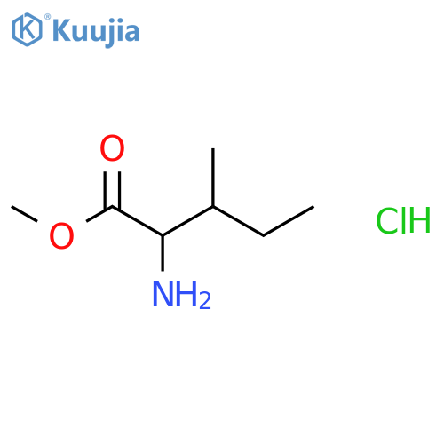 H-Ile-OMe.HCl structure