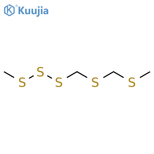 Trisulfide, methyl [[(methylthio)methyl]thio]methyl structure