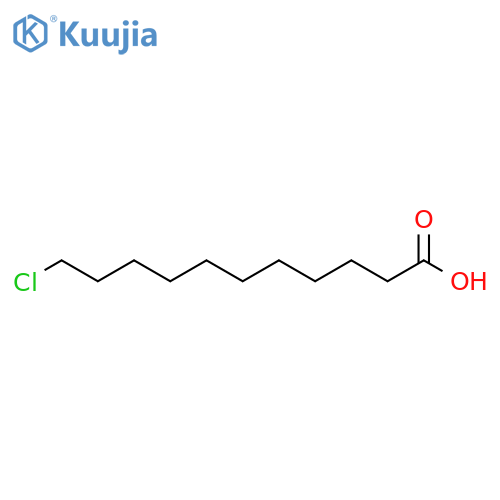 Undecanoic acid,11-chloro- structure