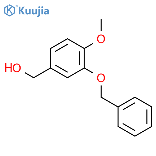 (4-Methoxy-3-phenylmethoxyphenyl)methanol structure