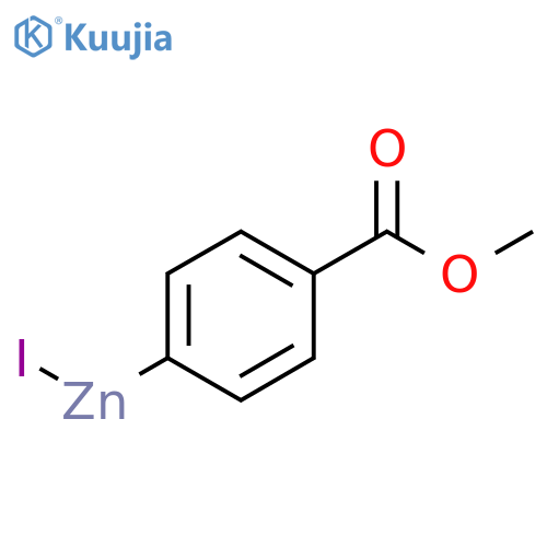 4-(Methoxycarbonyl)phenylzinc iodide structure