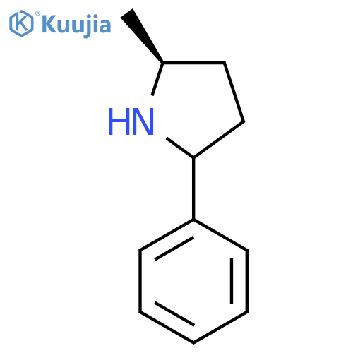 (2S)-2-Methyl-5-phenylpyrrolidine structure