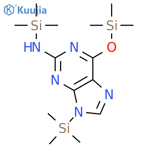 Tris(trimethylsilyl)guanine structure