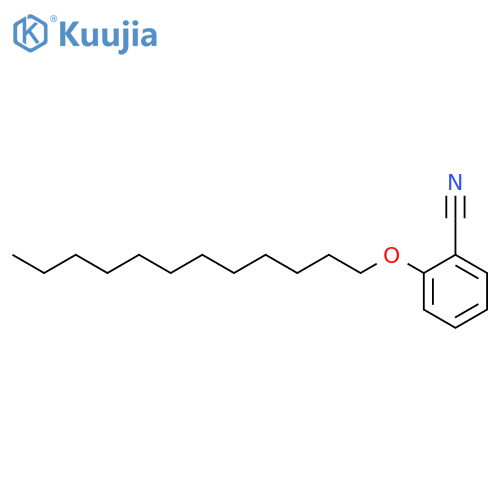 Benzonitrile,2-(dodecyloxy)- structure