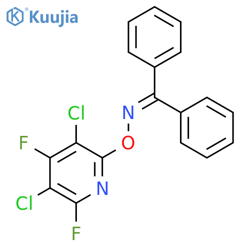 Methanone, diphenyl-, O-(3,5-dichloro-4,6-difluoro-2-pyridinyl)oxime structure
