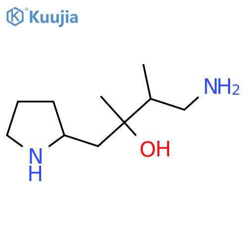 2-Pyrrolidineethanol, α-(2-amino-1-methylethyl)-α-methyl- structure