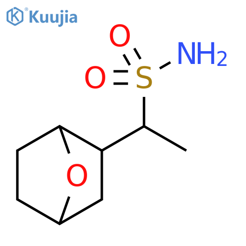 7-Oxabicyclo[2.2.1]heptane-2-methanesulfonamide, α-methyl- structure