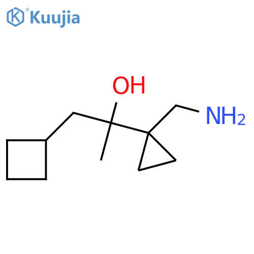 Cyclobutaneethanol, α-[1-(aminomethyl)cyclopropyl]-α-methyl- structure
