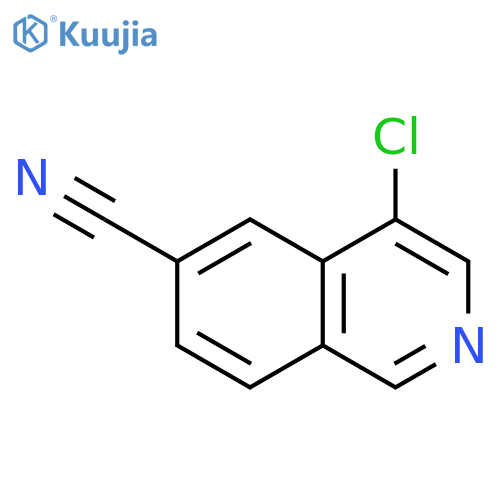 4-Chloroisoquinoline-6-carbonitrile structure