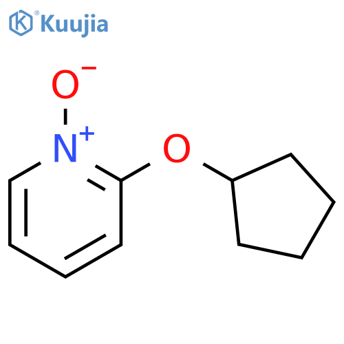 2-(cyclopentyloxy)pyridin-1-ium-1-olate structure