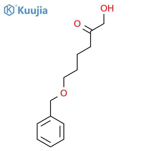 2-Hexanone, 1-hydroxy-6-(phenylmethoxy)- structure