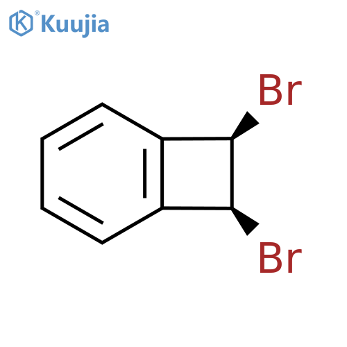 Bicyclo[4.2.0]octa-1,3,5-triene, 7,8-dibromo-, cis- structure
