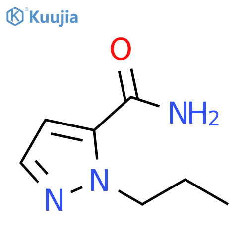 1-propyl-1H-pyrazole-5-carboxamide structure