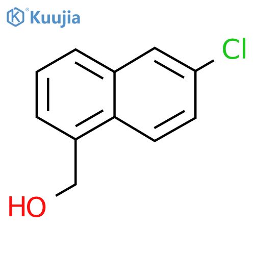 (6-Chloronaphthalen-1-yl)methanol structure