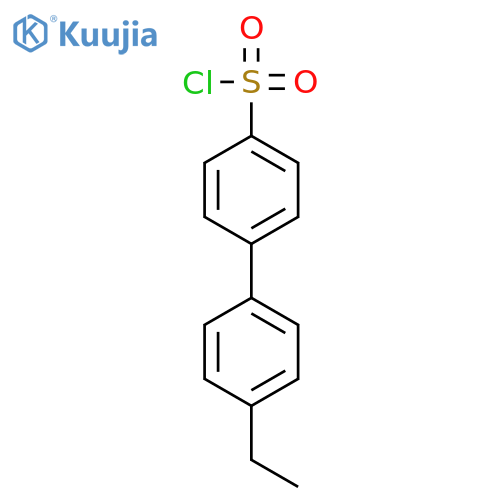 [1,1'-BIPHENYL]-4-SULFONYL CHLORIDE, 4'-ETHYL- structure