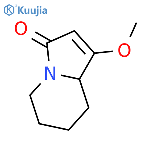6,7,8,8a-tetrahydro-1-methoxy-3(5H)-Indolizinone structure