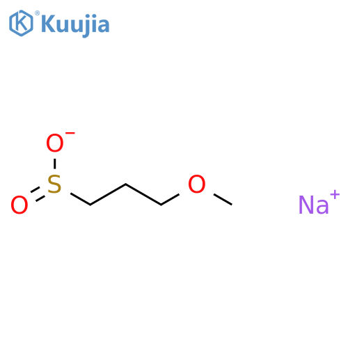 Sodium 3-methoxypropane-1-sulfinate structure