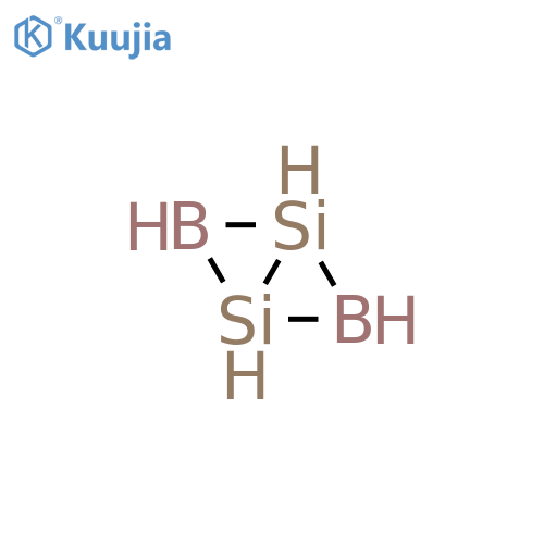 1,3-Disila-2,4-diborabicyclo[1.1.0]butane structure