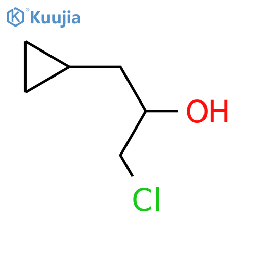 1-Chloro-3-cyclopropylpropan-2-ol structure