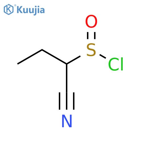 1-Cyanopropane-1-sulfinyl chloride structure
