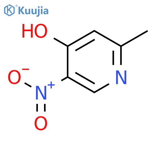 2-Methyl-5-nitropyridin-4-ol structure