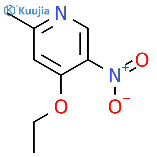 4-Ethoxy-2-methyl-5-nitropyridine structure
