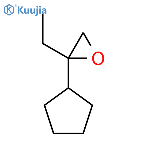 2-Cyclopentyl-2-ethyloxirane structure