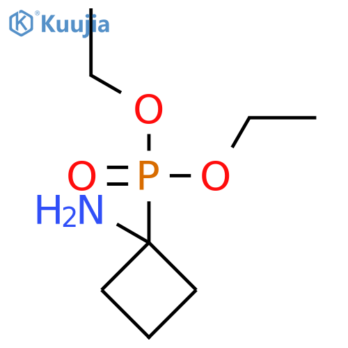 Phosphonic acid, (1-aminocyclobutyl)-, diethyl ester structure