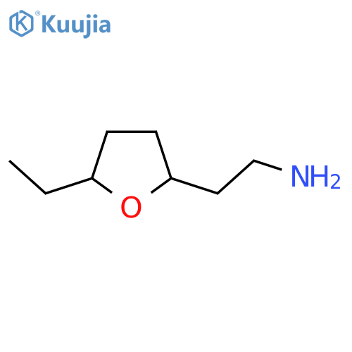 2-(5-Ethyloxolan-2-yl)ethan-1-amine structure