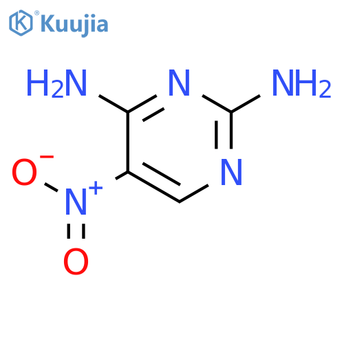 2,4-Diamino-5-nitropyrimidine structure