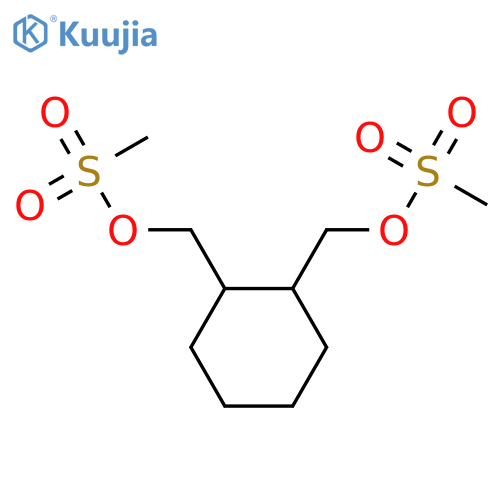 (1R,2R)-1,2-Bis(methanesulfonyloxymethyl)cyclohexane structure