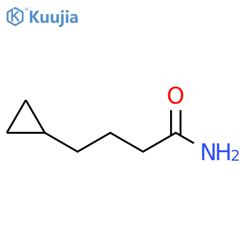 4-Cyclopropyl-butyramide structure