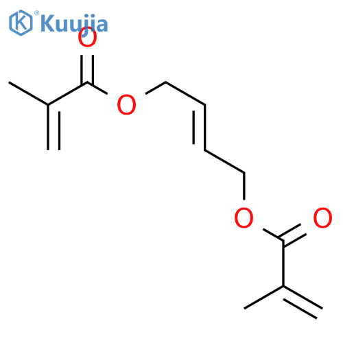2-Propenoic acid,2-methyl-, 2-butene-1,4-diyl ester (9CI) structure