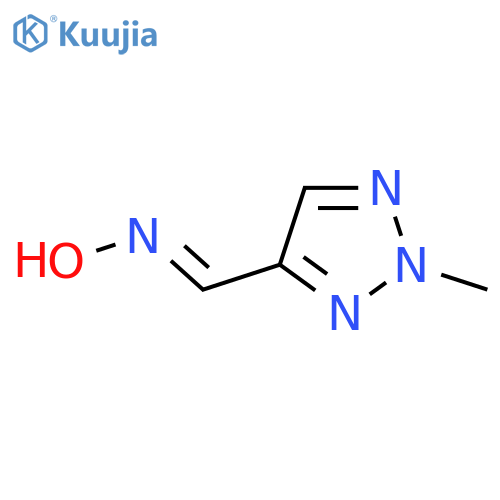 (NE)-N-[(2-methyltriazol-4-yl)methylidene]hydroxylamine structure