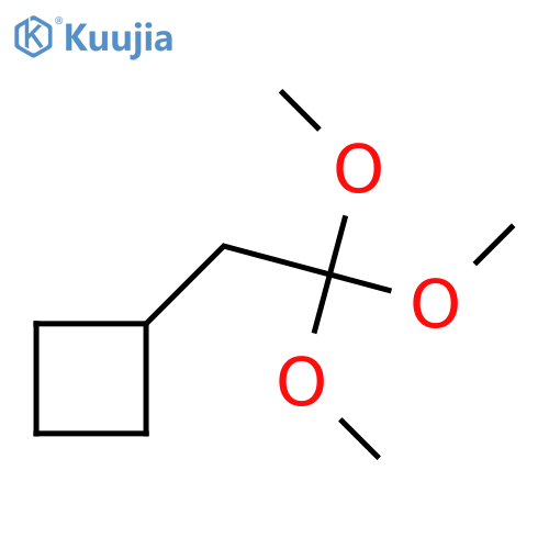 2,2,2-Trimethoxyethylcyclobutane structure