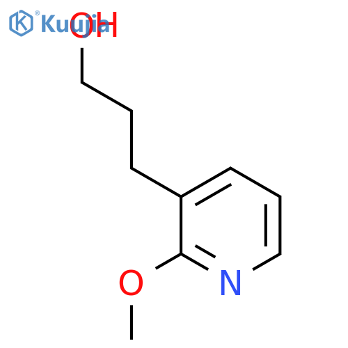 3-(2-Methoxypyridin-3-yl)propan-1-ol structure