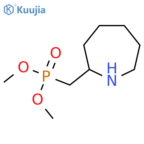 Dimethyl [(azepan-2-yl)methyl]phosphonate structure
