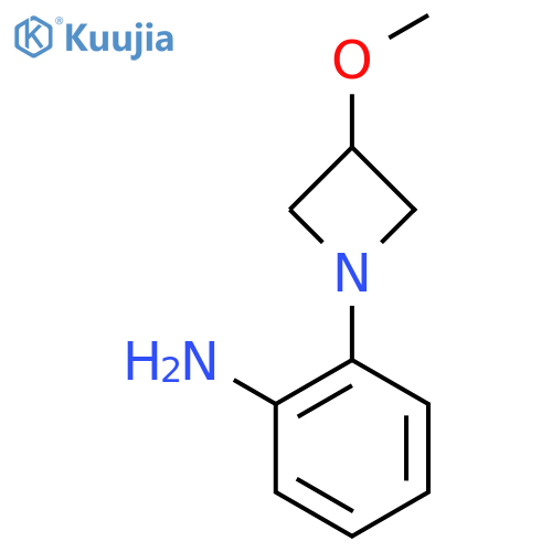 2-(3-Methoxyazetidin-1-yl)aniline structure