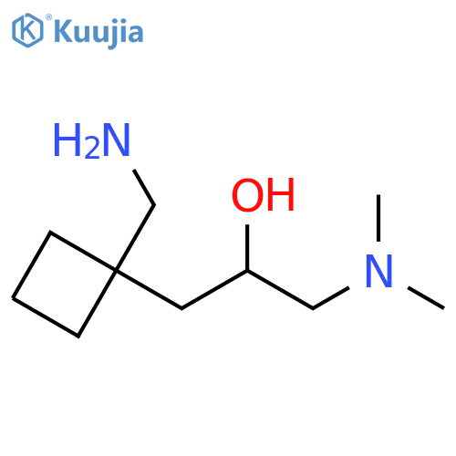 Cyclobutaneethanol, 1-(aminomethyl)-α-[(dimethylamino)methyl]- structure