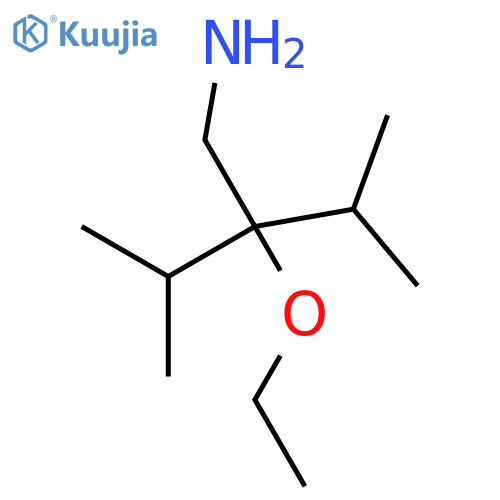 3-(Aminomethyl)-3-ethoxy-2,4-dimethylpentane structure