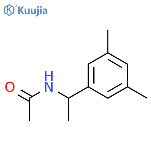 Acetamide, N-[1-(3,5-dimethylphenyl)ethyl]- structure
