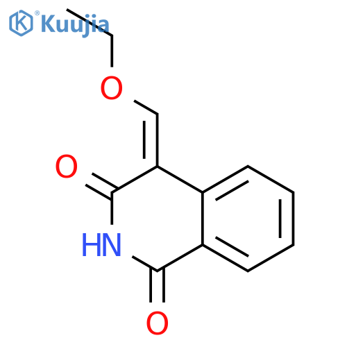 4-(ethoxymethylidene)-1,2,3,4-tetrahydroisoquinoline-1,3-dione structure