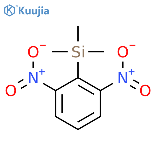 SILANE, (2,6-DINITROPHENYL)TRIMETHYL- structure