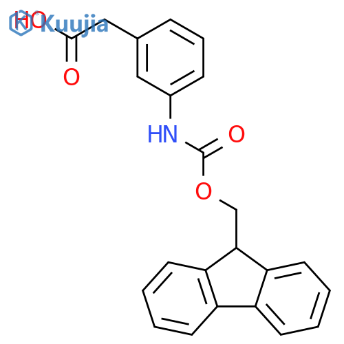 3-(Fmoc-amino)phenylacetic Acid structure