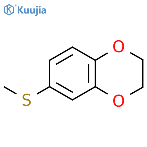 6-Methylsulfanyl-2,3-dihydro-1,4-benzodioxine structure