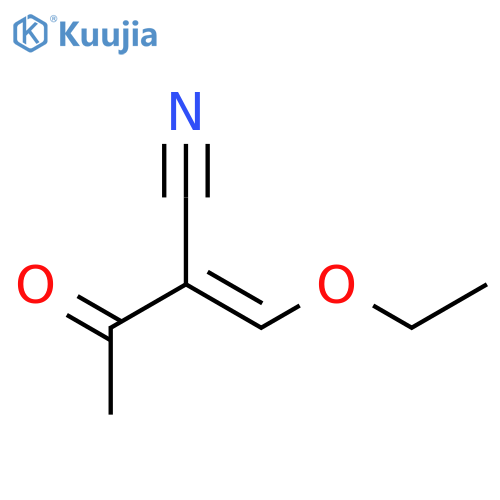 Butanenitrile,2-(ethoxymethylene)-3-oxo-, (2Z)- structure