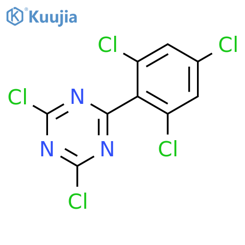 1,3,5-Triazine, 2,4-dichloro-6-(2,4,6-trichlorophenyl)- structure
