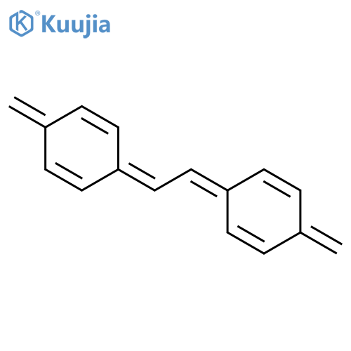 1,4-Cyclohexadiene, 3,3'-(1,2-ethanediylidene)bis[6-methylene- structure