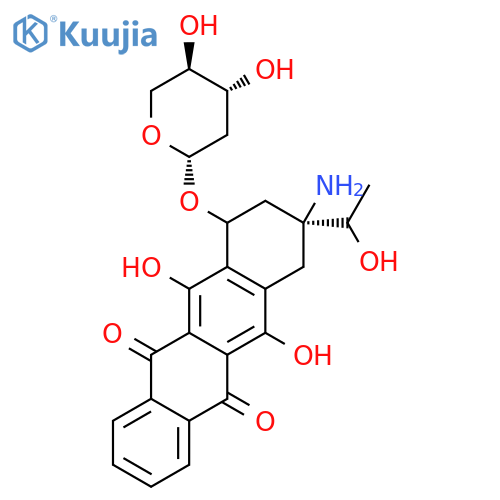 Amrubicinol (Mixture of Diastereomers) structure